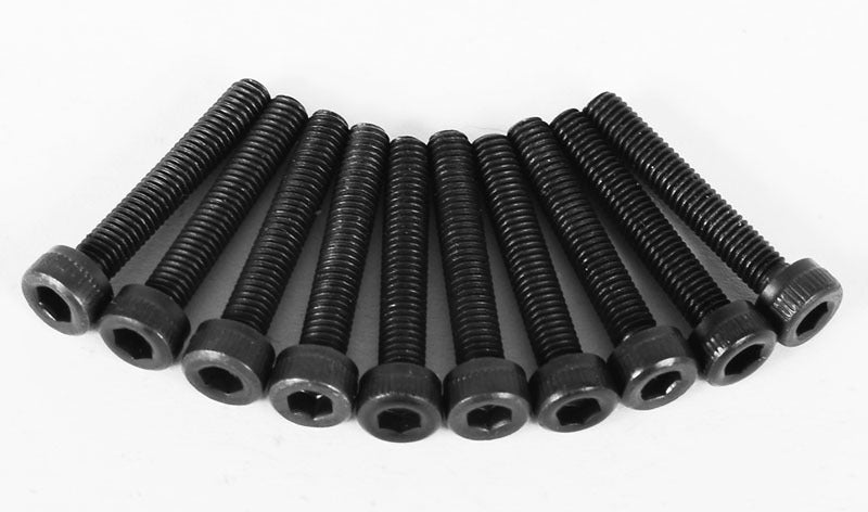 Z-S0741 Steel Socket Head Cap Screws M3 x 18mm (10) RC 4WD