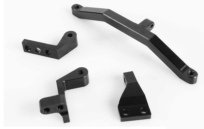 Z-S0794 Gelande 2 Front 3 Link & Panhard Mount (Black) RC 4WD