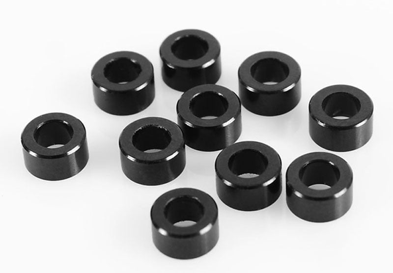 Z-S0806 3mm Black Spacer with M3 Hole (10) RC 4WD