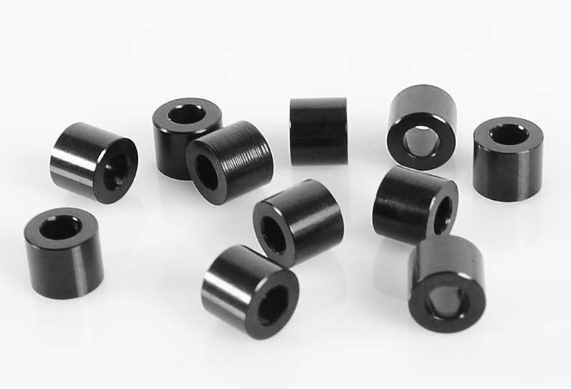 Z-S0821 5mm Black Spacer with M3 Hole (10) RC 4WD