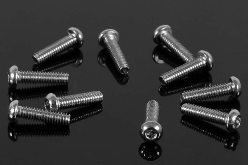 Z-S0901 Button Head Cap Screws M2 x 8mm (10) RC 4WD