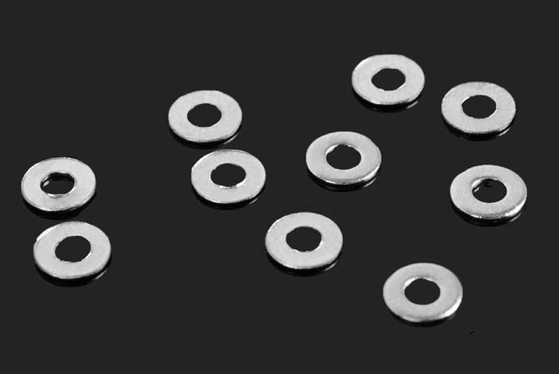 Z-S0910 M2 Flat Washer (Silver) RC 4WD