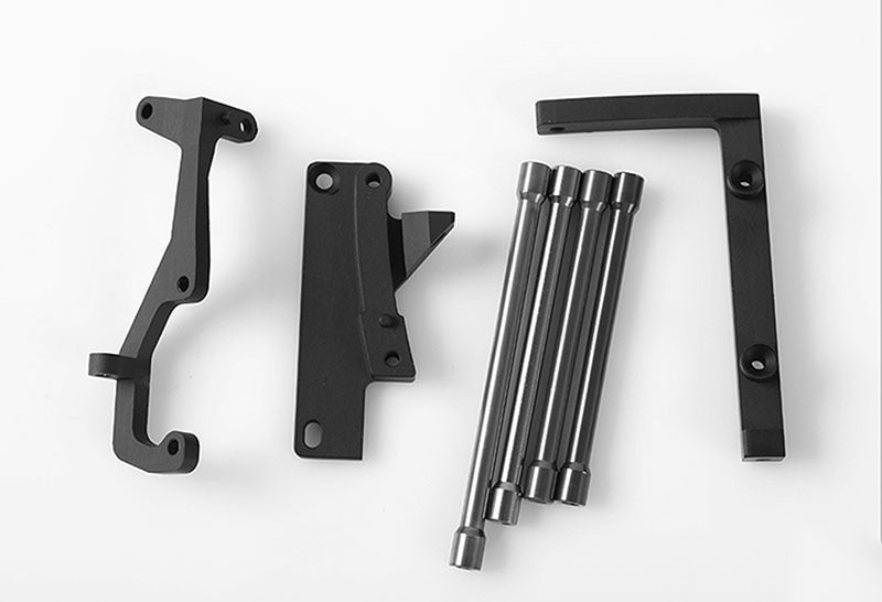 Z-S0923 Chassis Mounted Steering Servo Kit with Panhard Bar for Axial SCX10 RC 4WD