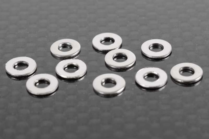 Z-S0979 M3 Flat Washer (Silver) RC 4WD
