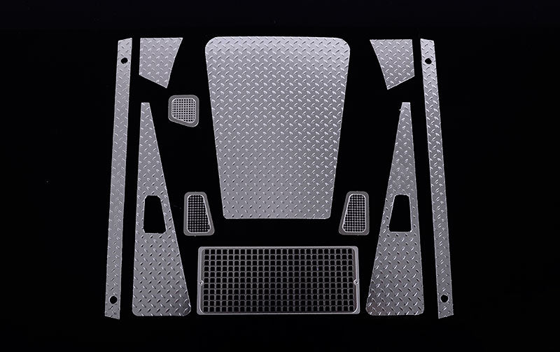 Z-S0985 Diamond Plate Accessory Pack for Gelande II D90 Body RC 4WD