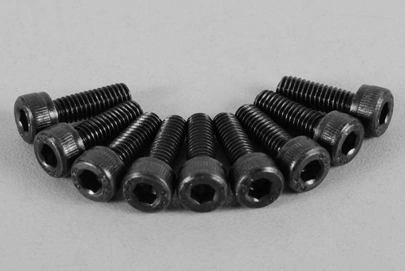 Z-S1004 Steel Socket Head Cap Screws M4 X 12mm (10) RC 4WD
