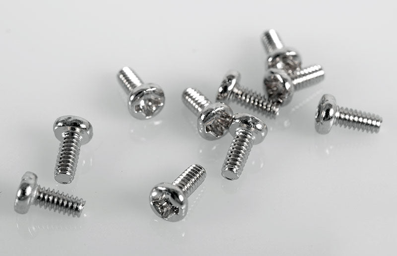 Z-S1015 Phillips Head Machine Screws M1.6 X 4mm (10) RC 4WD