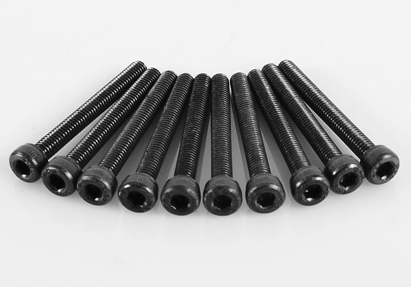 Z-S1031 Steel Socket Head Cap Screws M4 x 35mm (10) RC 4WD