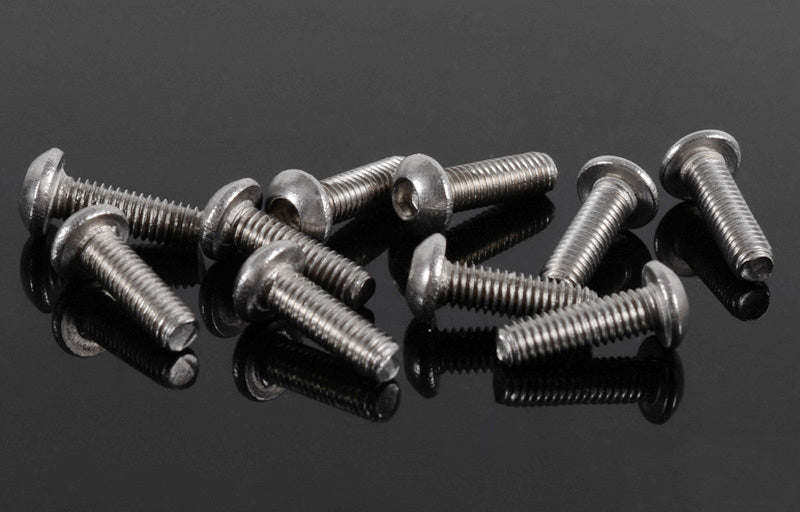 Z-S1070 Button Head Cap Screws M3 x 10mm (10) RC 4WD