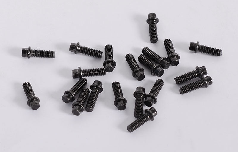Z-S1198 RC4WD Miniature Scale Hex Bolts (M2 x 6mm) (Black) RC 4WD