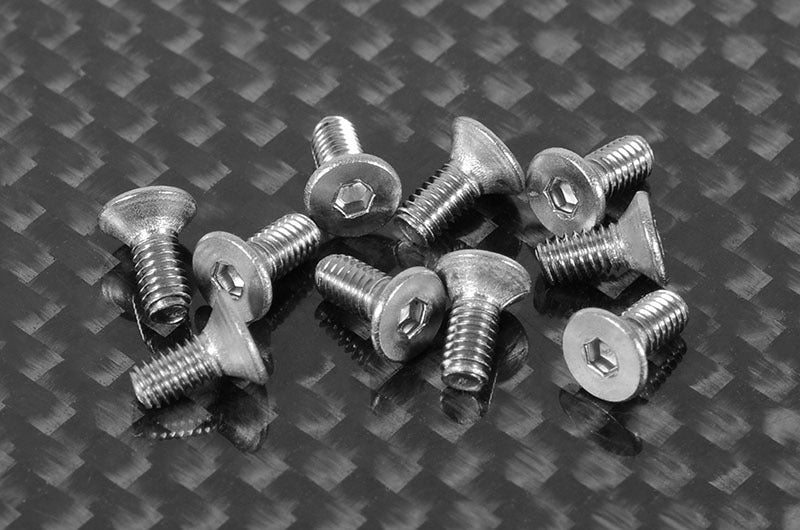 Z-S1209 Flat Head Cap Screws M2.5 x 6mm (10) RC 4WD
