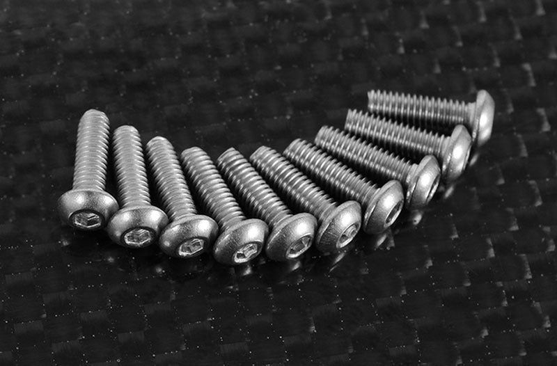Z-S1227 Button Head Cap Screws M2.5 x 8mm (10) RC 4WD
