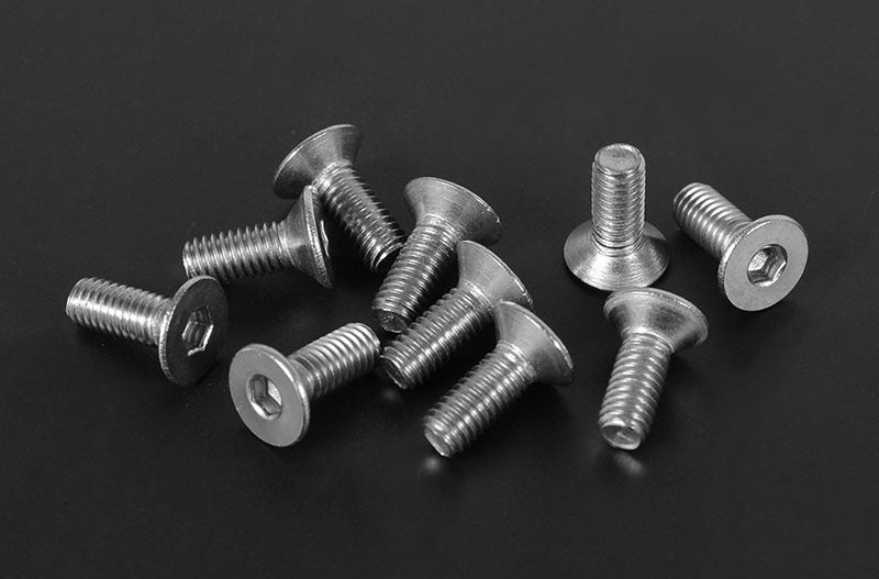 Z-S1271 Flat Head Socket Cap Screw M3 x 8mm (10) RC 4WD