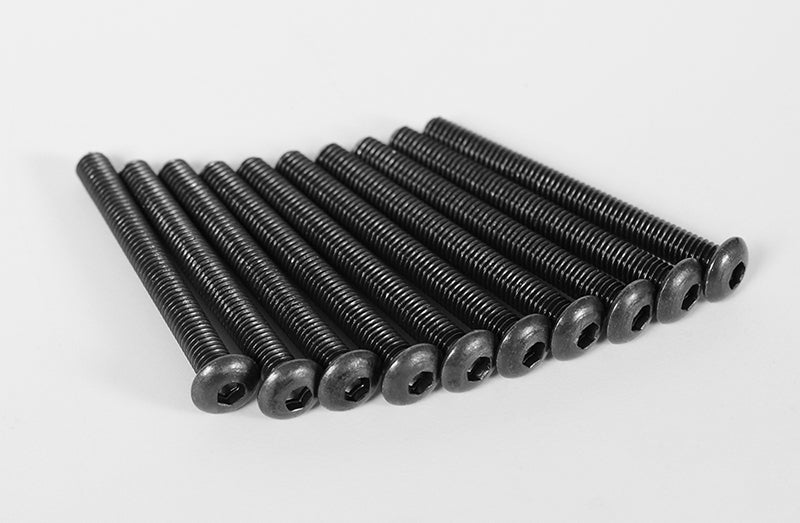 Z-S1286 Steel Button Head Cap Screws M3 x 28mm (10) RC 4WD
