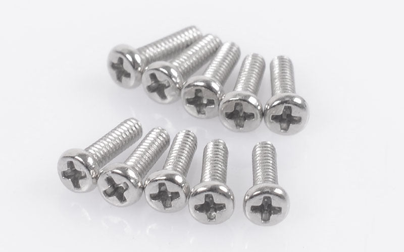 Z-S1387 Phillips Head Machine Screws M1.6 X 6mm (10) RC 4WD