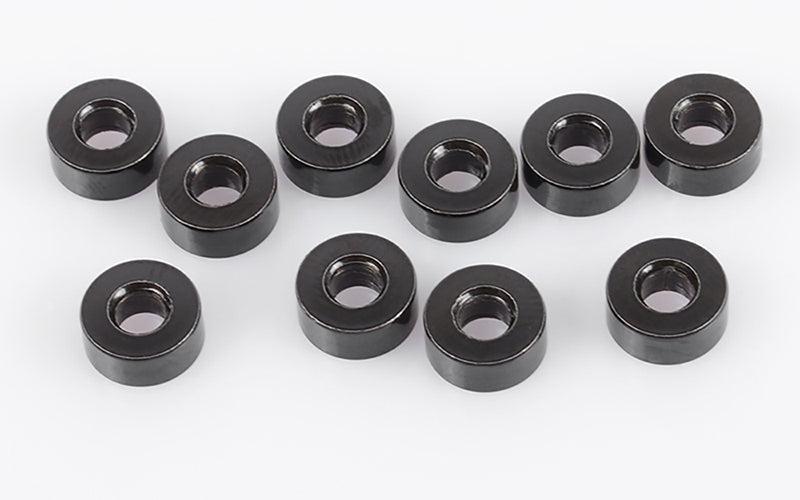 Z-S1524 3mm Black Spacer with M3.1 Hole (10) RC 4WD