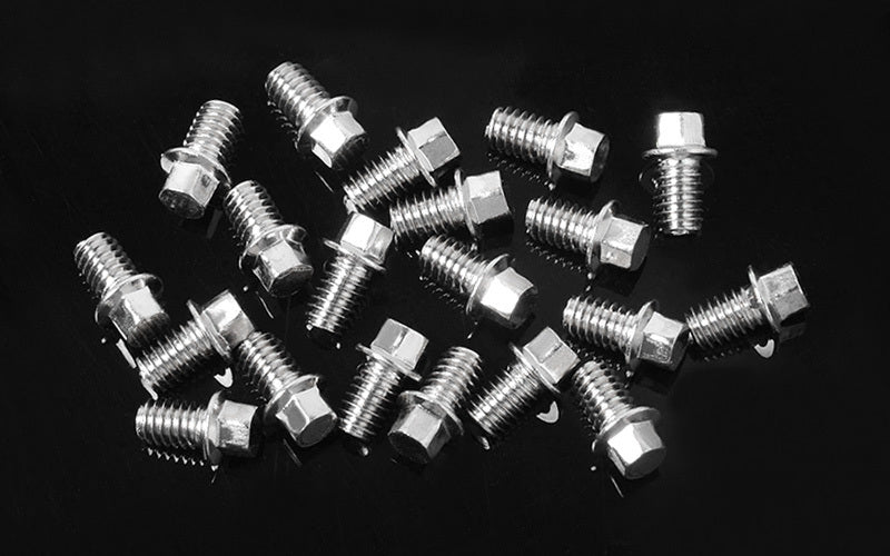 Z-S1563 RC4WD Miniature Scale Hex Bolts (M2.5 X 4mm) (Silver) RC 4WD