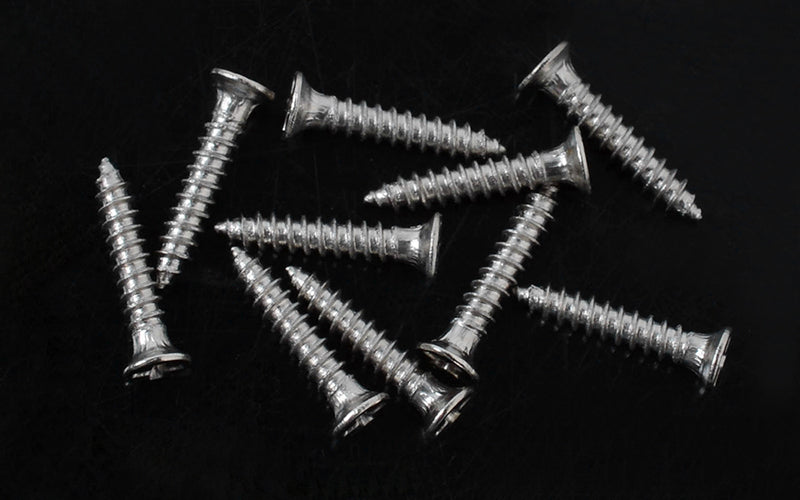 Z-S1566 Flat Head Self Tapping Screws M1.4 X 8mm (Silver) RC 4WD