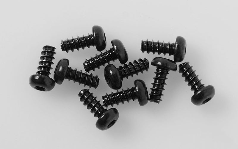 Z-S1570 Button Head Self Tapping Screws M2.5 X 6mm (Black) RC 4WD