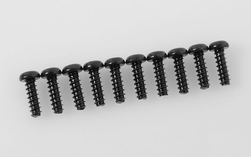 Z-S1572 Button Head Self Tapping Screws M2.5 X 8mm (Black) RC 4WD