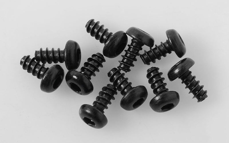 Z-S1574 Button Head Self Tapping Screws M3 X 6mm (Black) RC 4WD