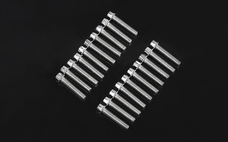 Z-S1598 RC4WD Miniature Scale Hex Bolts (M2.5 X 12mm) (Silver) RC 4WD
