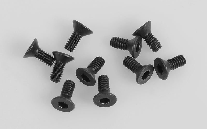 Z-S1610 Steel Flat Head Socket Cap Screw M2 x 5mm (Black) RC 4WD