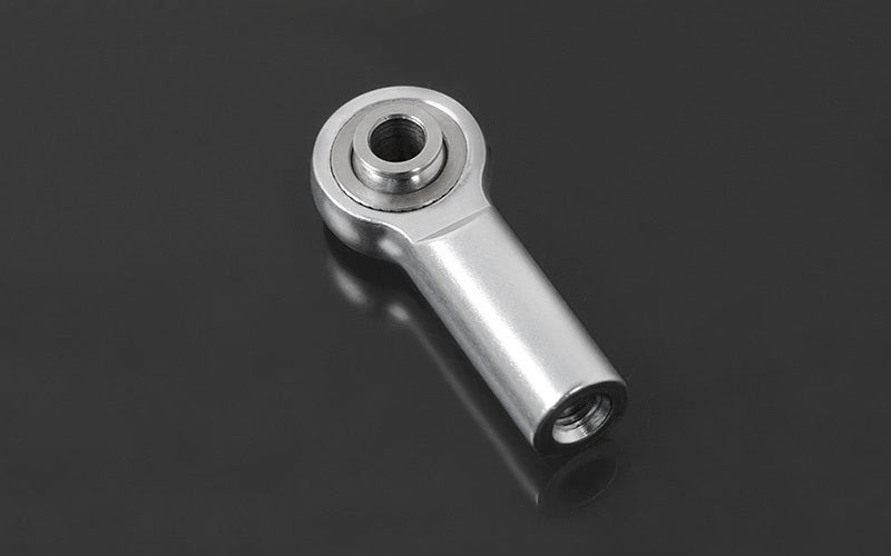 Z-S1638 M3 Medium Straight Aluminum Rod Ends (Silver) (10) RC 4WD