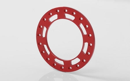 Z-S1668 Replacement Beadlock Rings for TRO 1.7" Wheels (Red) RC 4WD