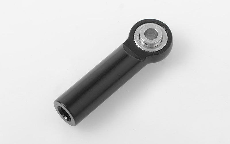 Z-S1677 M3/M4 Long Straight Aluminum Rod Ends (Black) (10) RC 4WD
