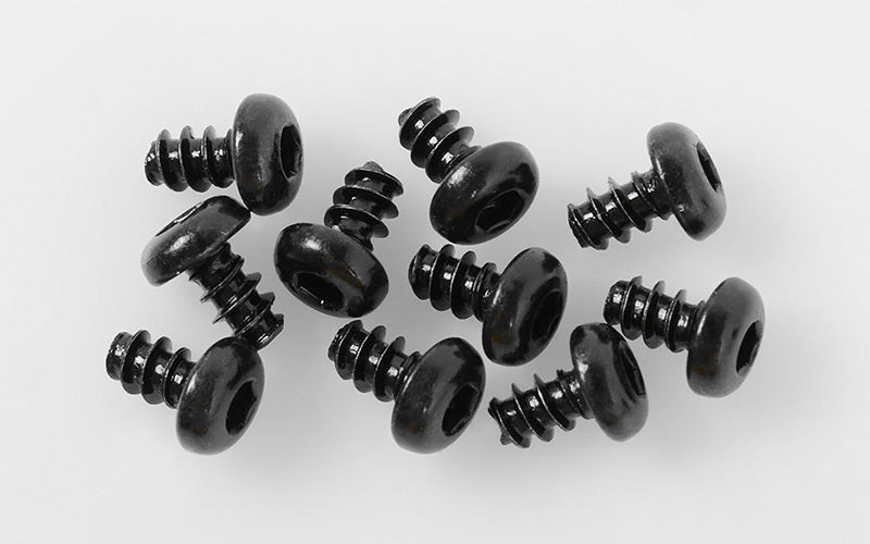 Z-S1689 Button Head Self Tapping Screws M3 X 5mm (Black) RC 4WD