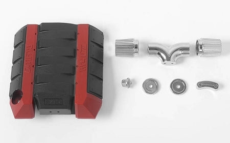 Z-S1749 RC4WD V8 Engine Cover with Metal Intake Set for R3 Transmission RC 4WD