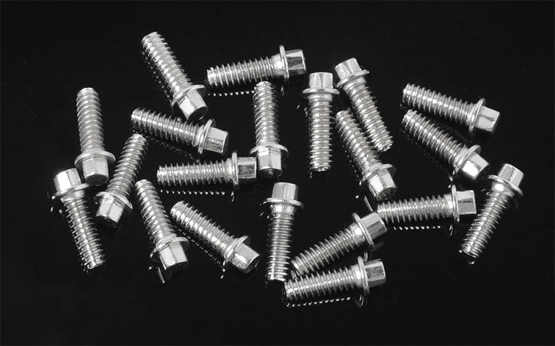 Z-S1759 RC4WD Miniature Scale Hex Bolts (M1.6 x 5mm) (Silver) RC 4WD