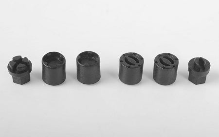 Z-S1921 RC4WD 1/18 Scale Warn Front and Rear Hubs RC 4WD