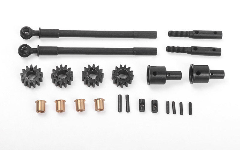Z-S1942 Replacement CVD Axles for Portal Front Axles for Axial AR44 RC 4WD