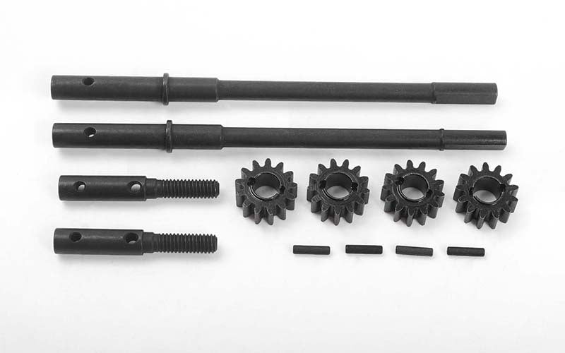 Z-S1943 Replacement Rear Axles for Portal Rear Axles for Axial AR44 RC 4WD