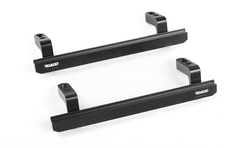 Z-S1983 Tough Armor Slim-Line CNC Sliders for Traxxas TRX-4 (Black) RC 4WD