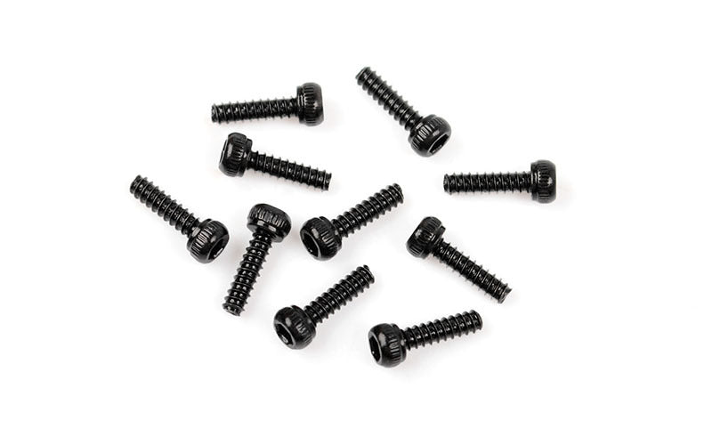 Z-S2053 Socket Head Self Tapping Screws M1.6 X 6mm (Black) RC 4WD