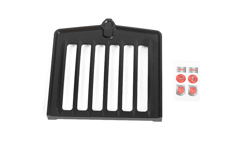 Z-S2086 Smokey Billet Front Grille for Tamiya King / Grand Hauler (Black) RC 4WD