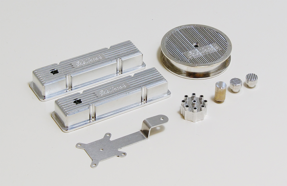 Z-S2150 RC4WD Edelbrock 1/10 Scale V8 Motor Dress up Kit by REC RC 4WD