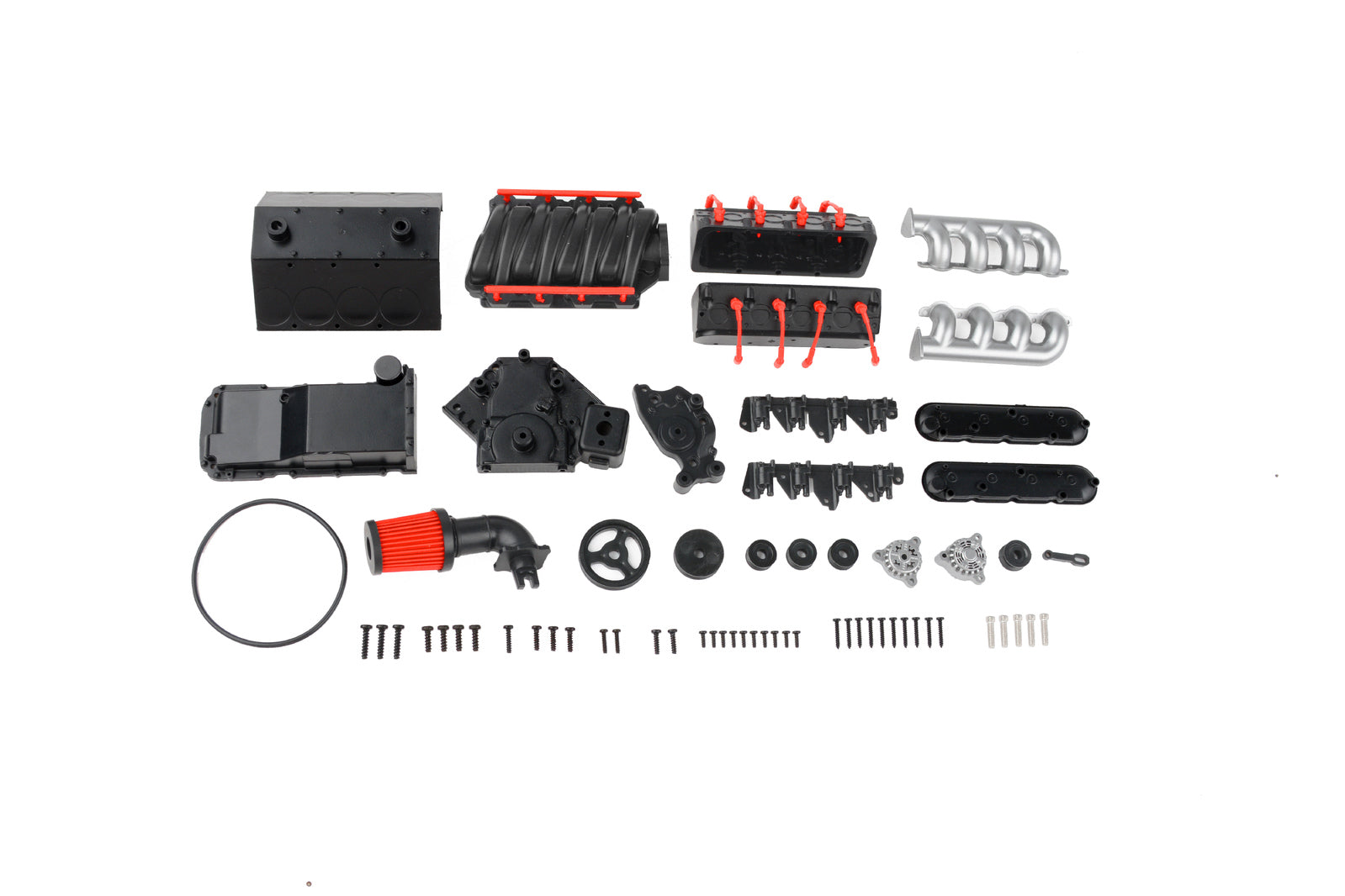 Z-S2216 RC4WD Plastic Crate Engine Housing Assembly for Miller Motorsports Pro Rock Racer RC 4WD