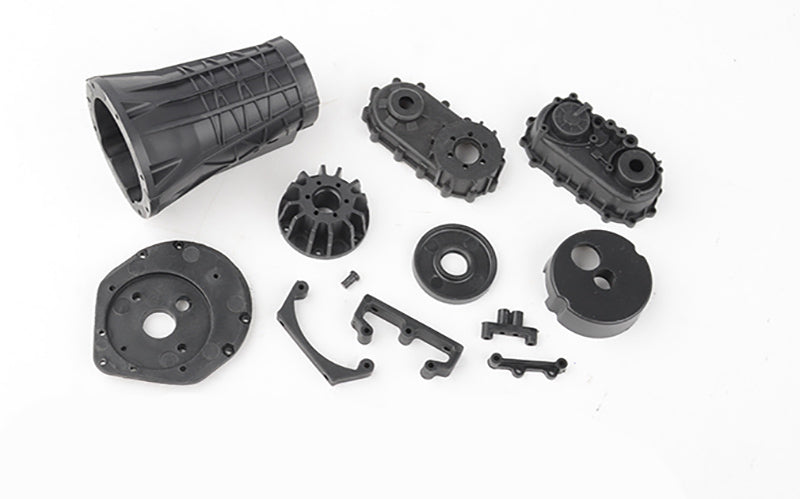 Z-S2217 RC4WD Transmission and Transfer Case Plastic Housing Assembly for Miller Motorsports Pro Rock Racer RC 4WD