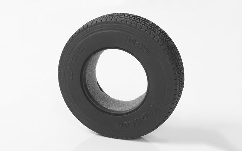 Z-T0026 Long Haul 1.7" Commercial 1/14 Semi Truck Tires RC 4WD
