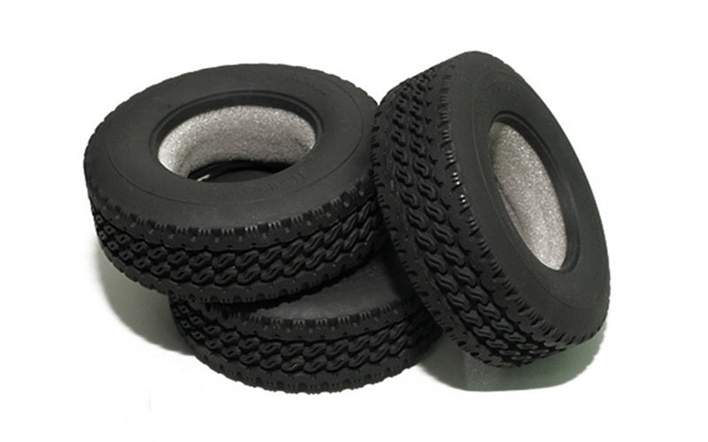 Z-T0071 Hauler Super Wide 1.7" Commercial 1/14 Semi Truck Tires RC 4WD