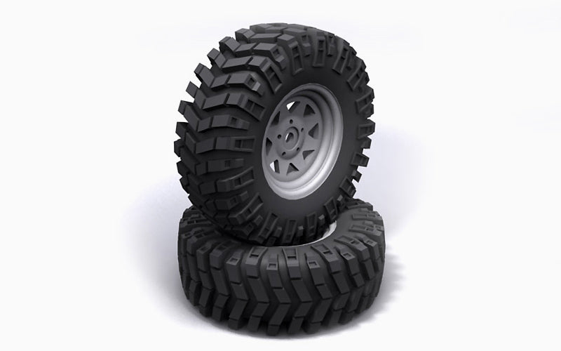 Z-T0086 Prowler XS Scale 1.9" Tires RC 4WD