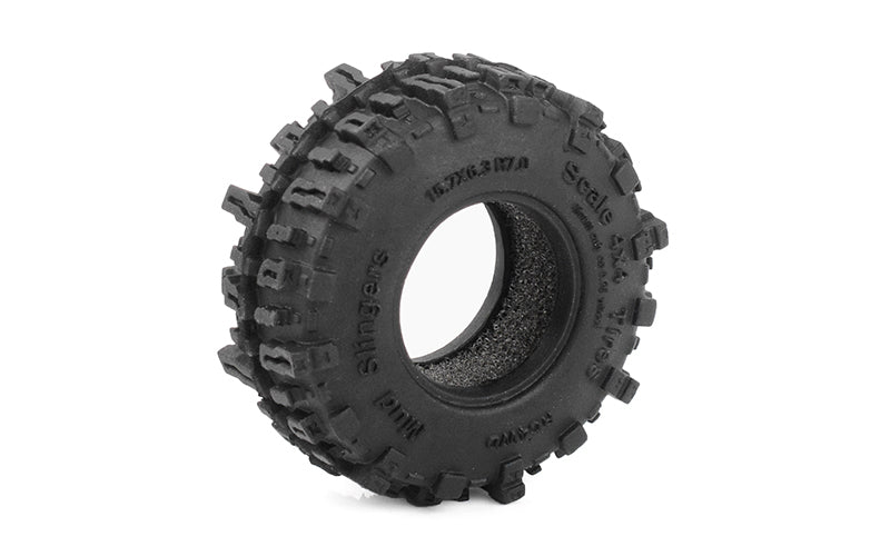 Z-T0215 Mud Slingers 0.7" Scale Tires RC 4WD
