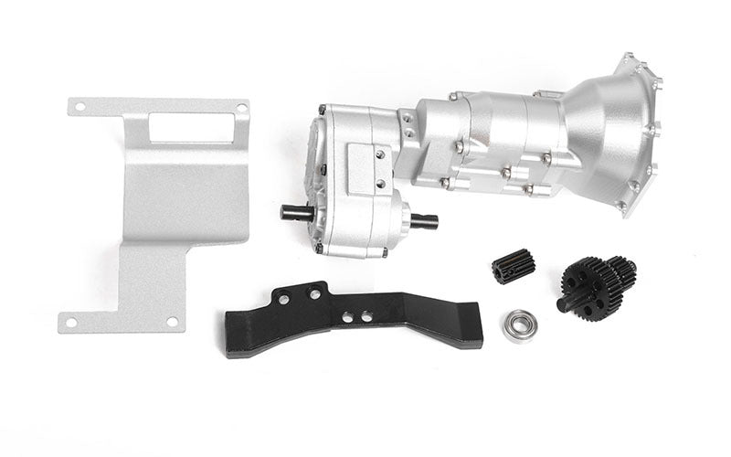 Z-U0040 RC4WD TCI Heavy Duty R4 Single Speed Scale Transmission w/ O/U Drive Transfer Case RC 4WD