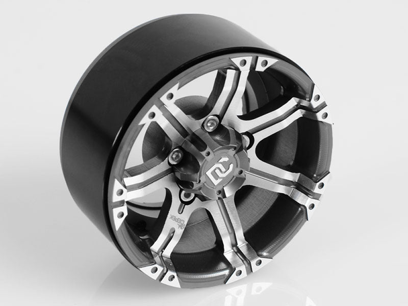 Z-W0027 RC4WD Dick Cepek Gun Metal 7 1.9" Internal Beadlock Wheels RC 4WD