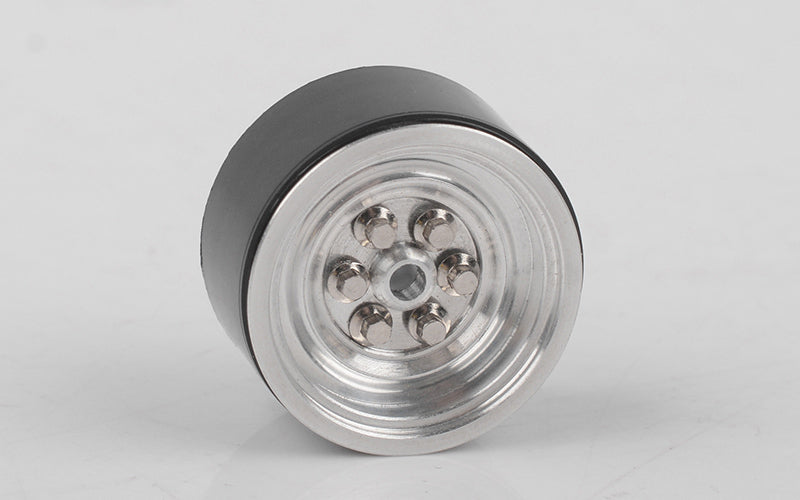 Z-W0028 Vintage Yota 6 Lug 0.7" Beadlock Wheels RC 4WD