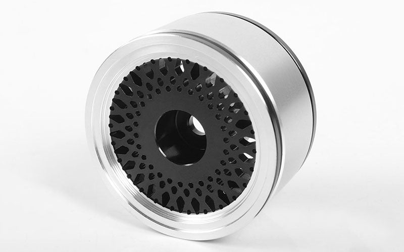 Z-W0103 Black Mesh 1.55" Beadlock Wheels RC 4WD